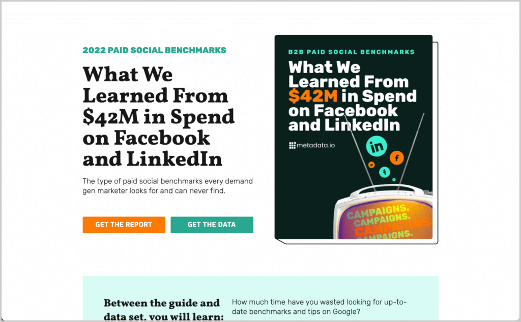 content marketing example for b2b demand generation