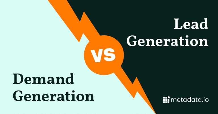 Demand Generation vs. Lead Generation